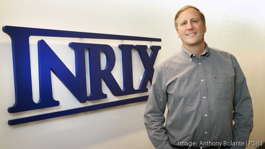 Inrix CEO Bryan Mistele in Kirkland, Washington