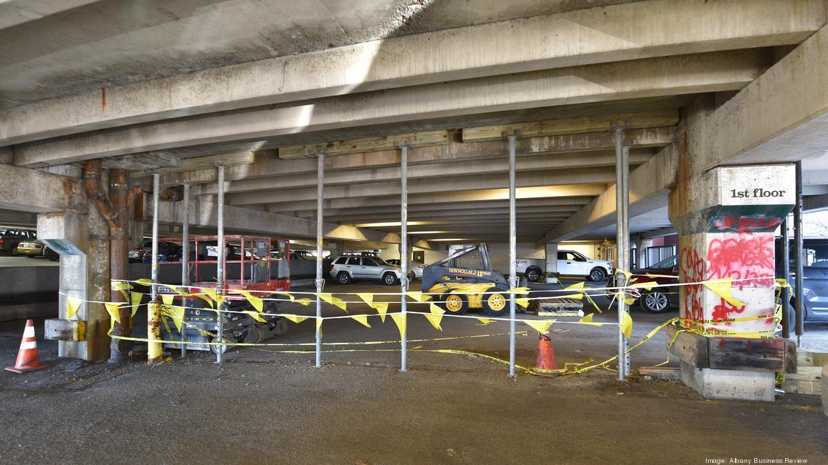 Crumbling condition of Uncle Same Garage in downtown Troy threatens