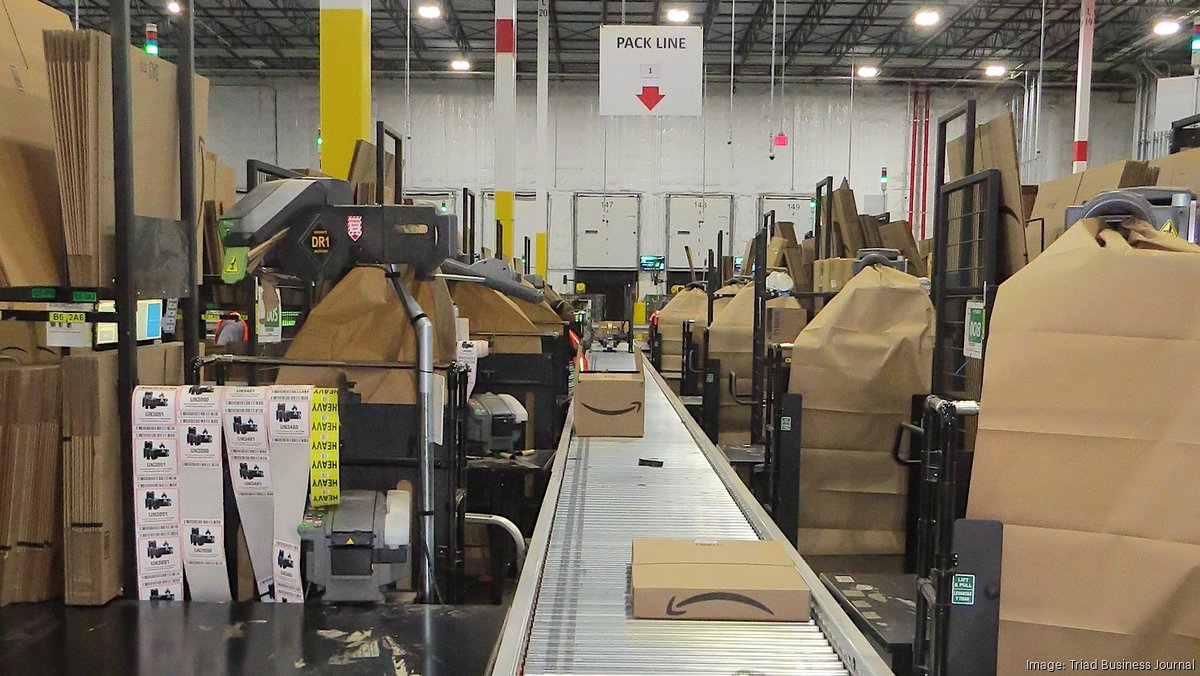 Amazon's new Greensboro project takes shape - Triad Business Journal