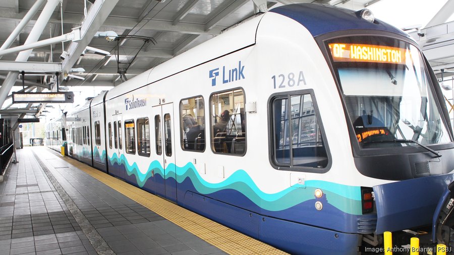 Northgate light rail extension begins vehicle testing - Puget Sound ...