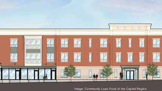 Community Loan Fund Business incubator rendering