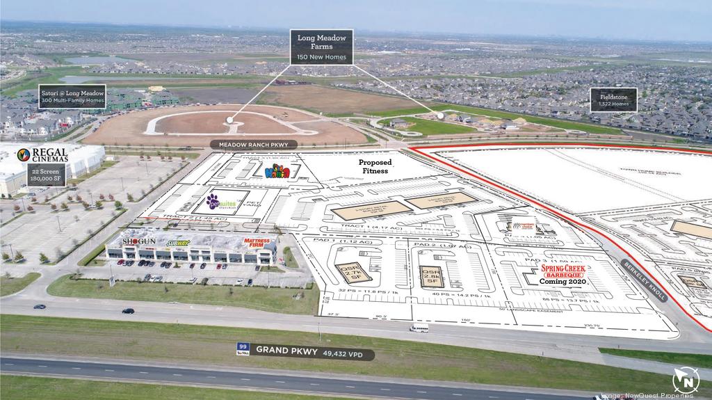 Mixed Use Grand Center At Long Meadow Farms To Rise In Richmond Houston Business Journal