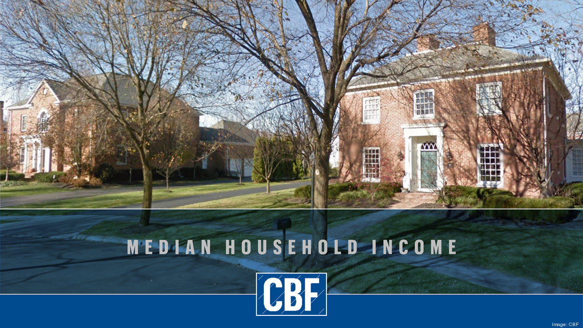 Cities in Central Ohio ranked by median household Columbus Business First