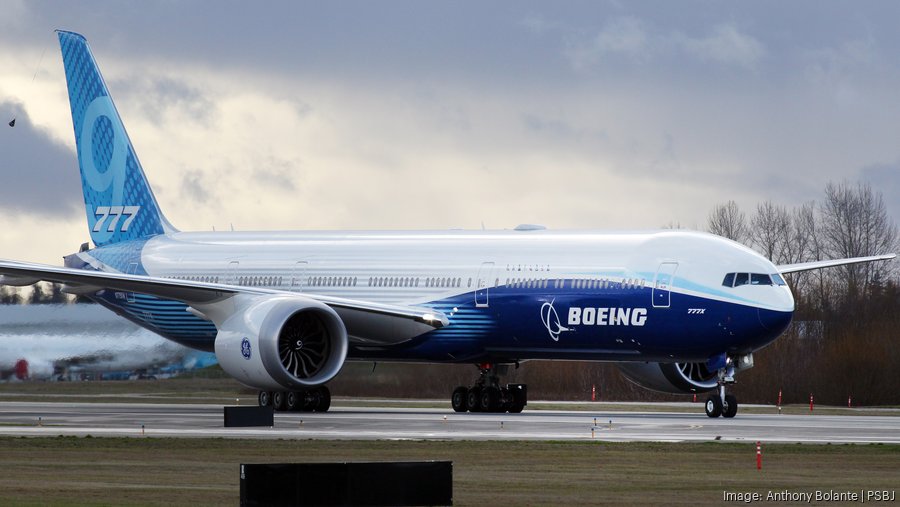 Boeing CEO David Calhoun cites progress for 777X program as second jet ...