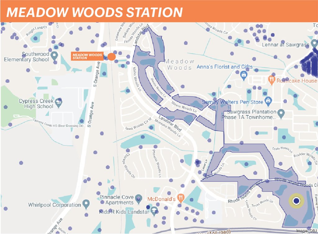Florida commuter train SunRail stations haven't attracted TOD