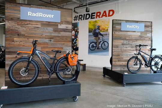 Rad Power Bikes showroom