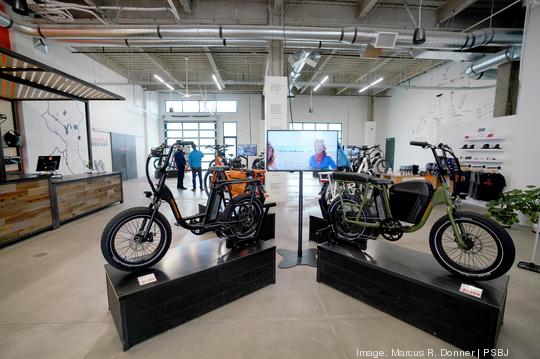 Rad Power Bikes showroom