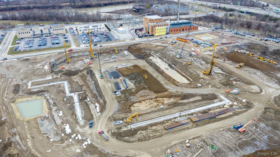 Columbus Crew Stadium under construction October 19, 2020