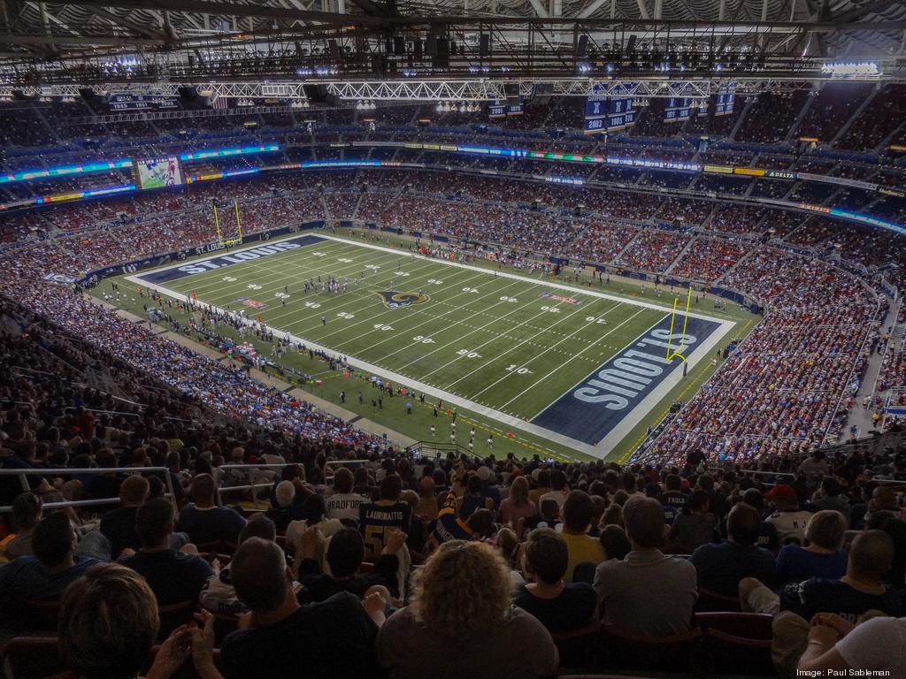 St. Louis Rams Last game at The Edward Jones Dome in St. Louis, MO