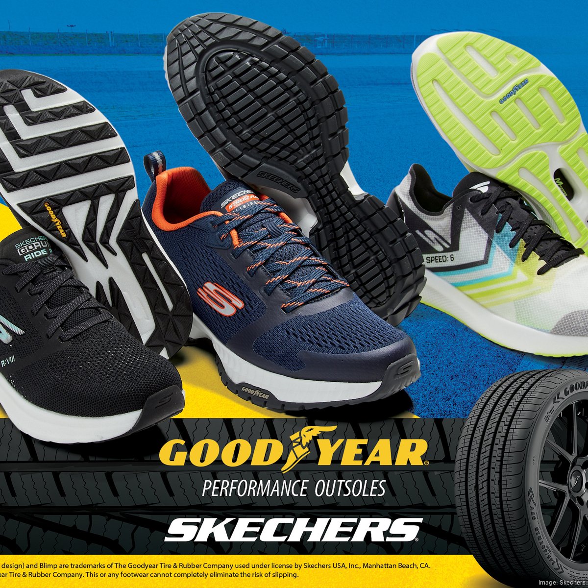 Skechers Goodyear's technology shoes - Business Journal