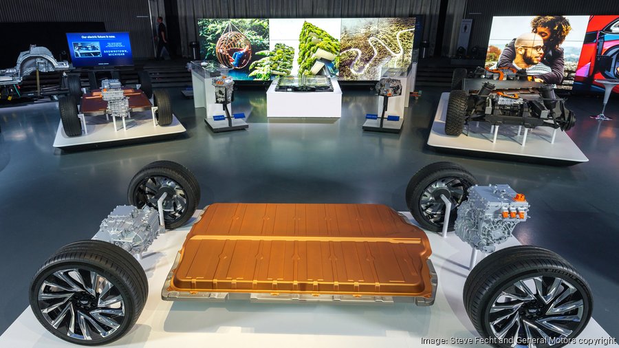 GM unveils Ultium electric battery Chicago Business Journal