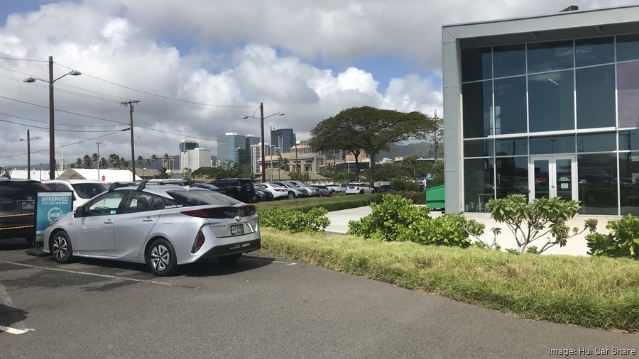 New Hui Car share station pops up near Entrepreneurs Sandbox in Kakaako