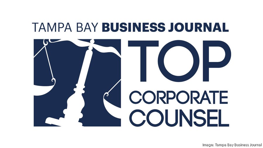 Top Corporate Counsel honorees named by Tampa Bay Business Journal 