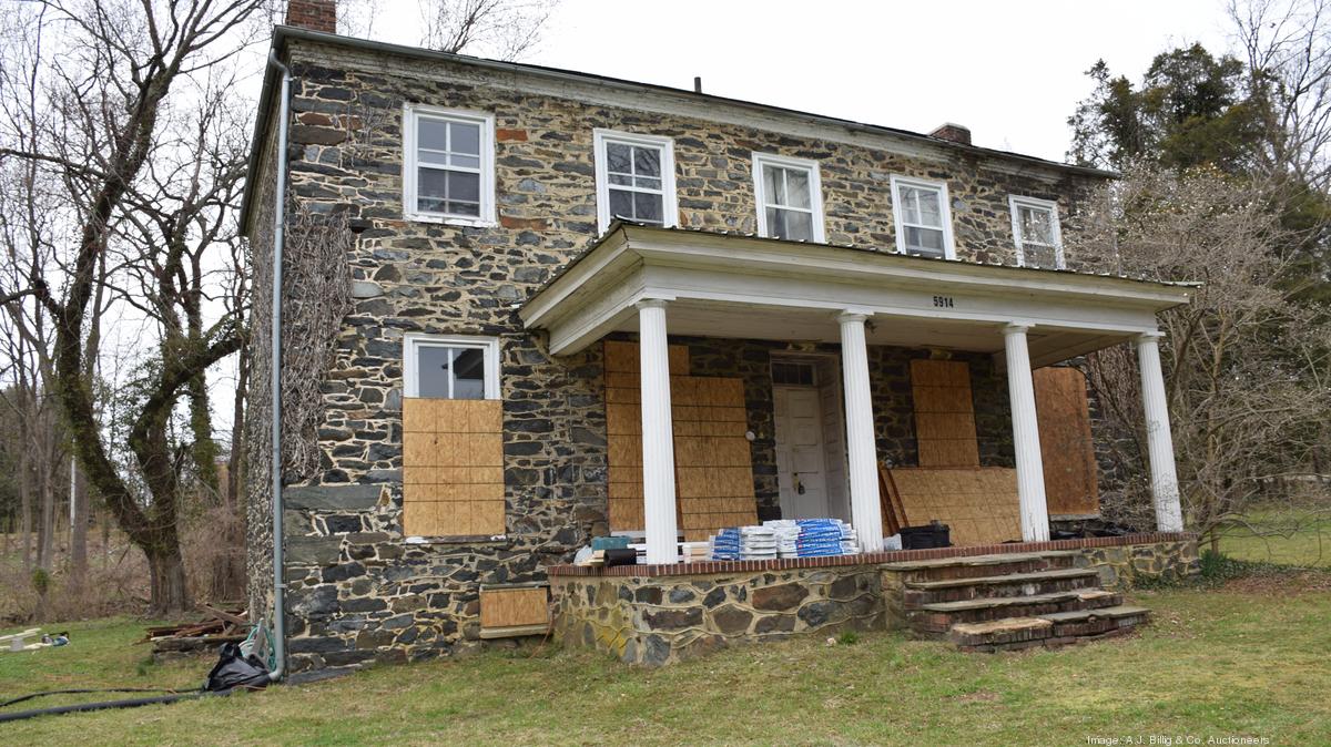 Historic Charles Carroll estate heading to auction in Mount Washington