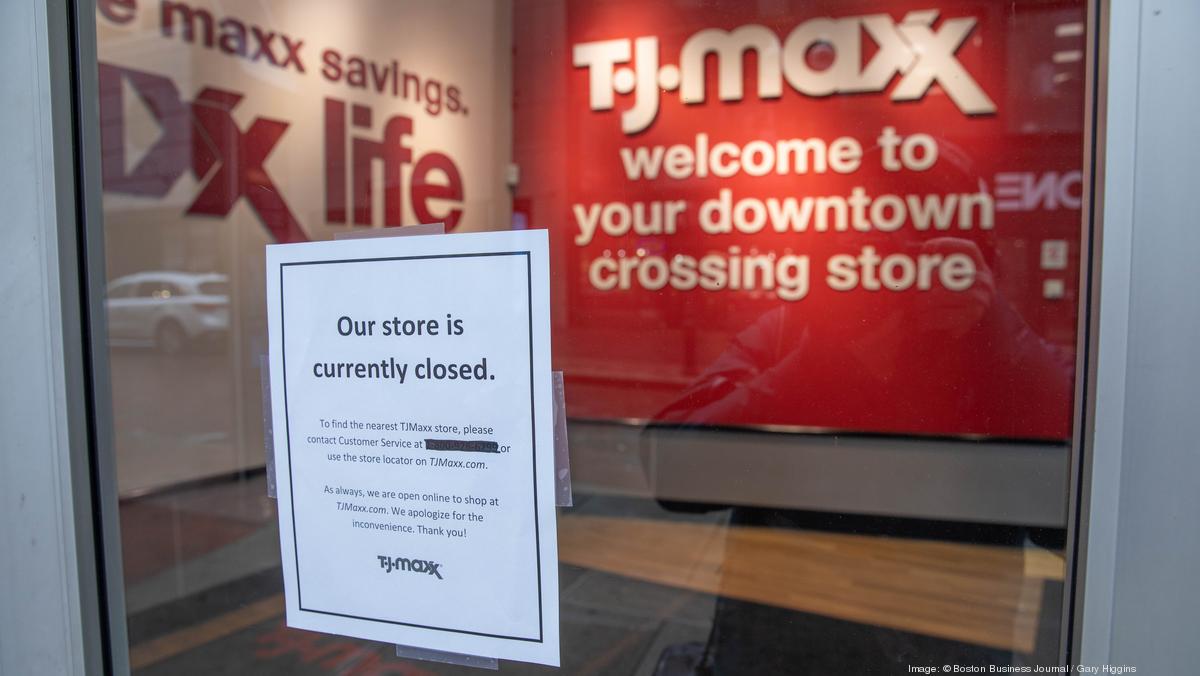 Tjx Shuts Down Stores And Online Businesses Boston Business Journal