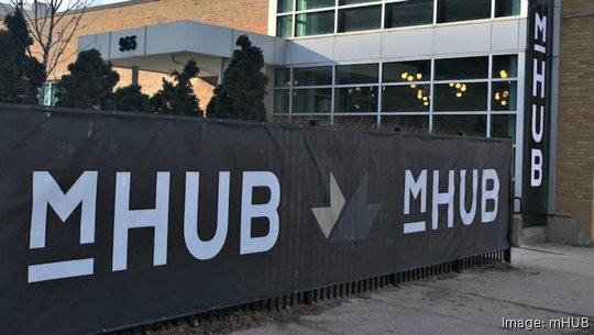 mHUB signage cropped 1068x400