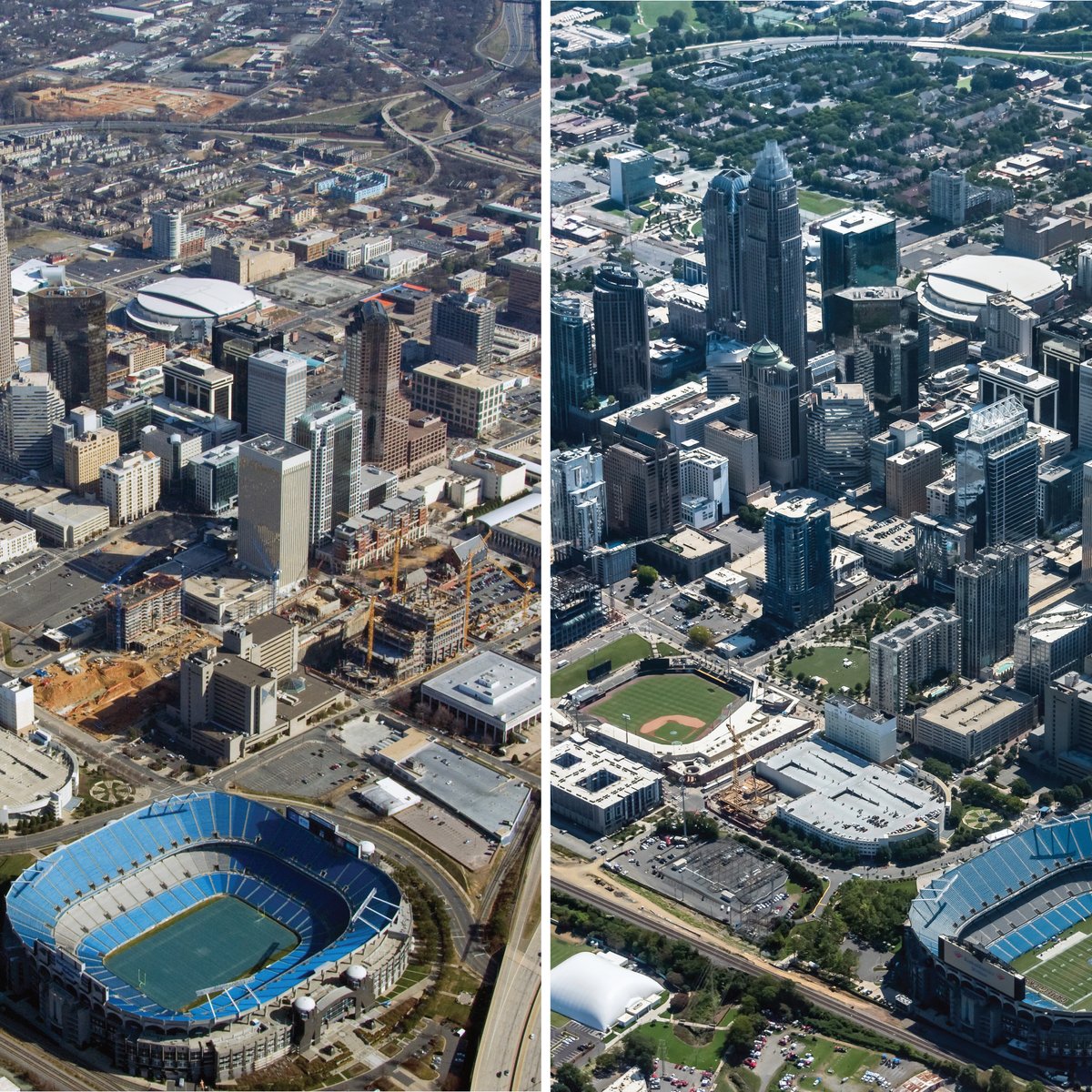 Bank of America Stadium, section 515, home of Carolina Panthers, Charlotte  FC, page 1