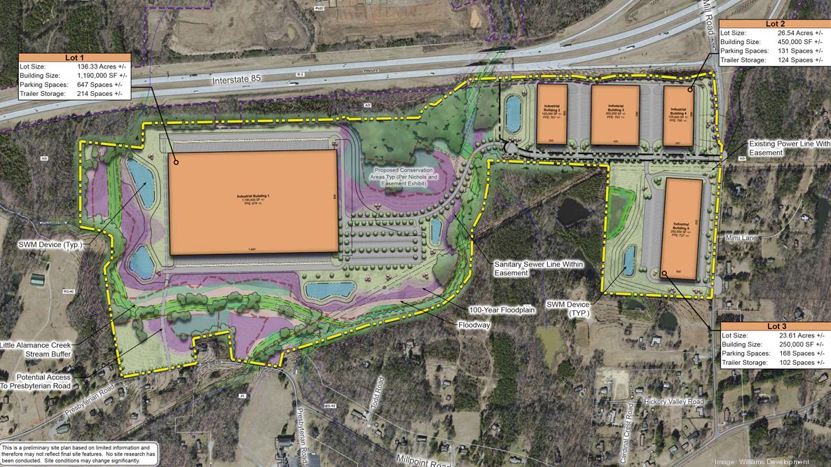Williams Developer Williams Development plans 2 million-square-foot industrial development ...