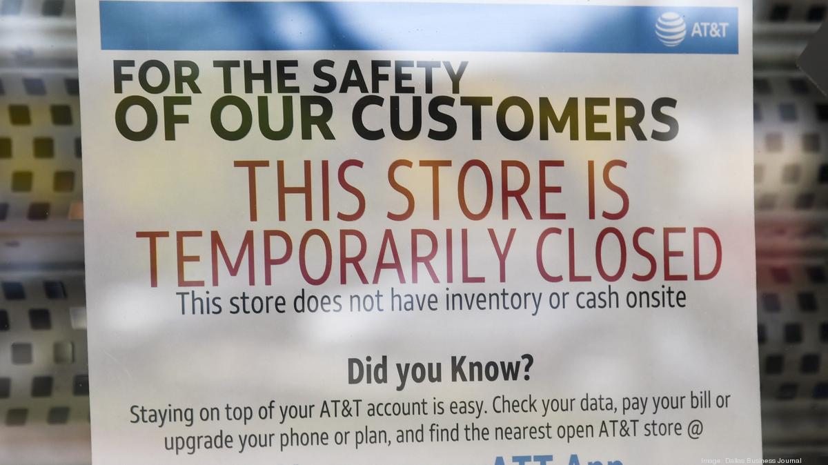 AT&T has begun the process of reopening stores shuttered during ...