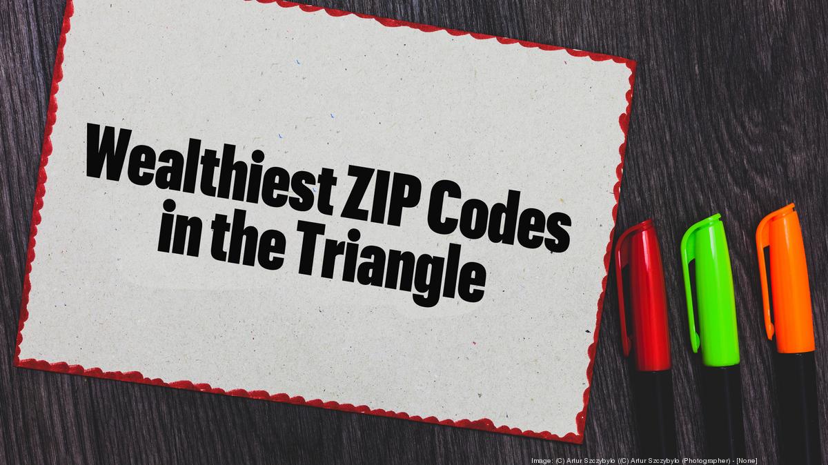 Here are the wealthiest ZIP codes in the RaleighDurham area (Slideshow