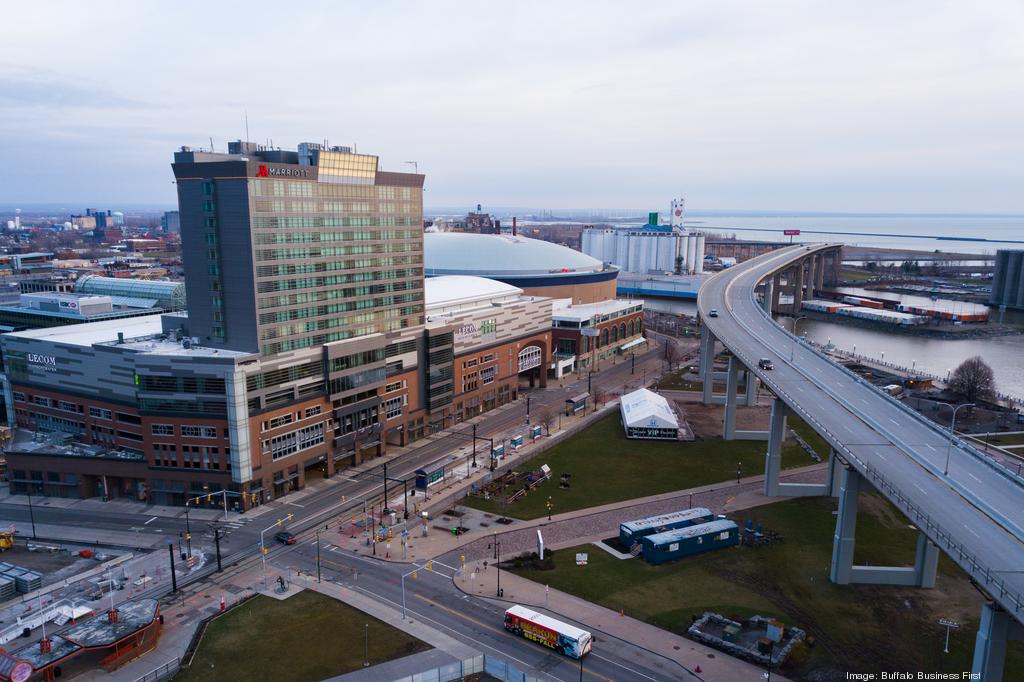 PSE, Erie County, state meet to talk about future of Highmark Stadium and  KeyBank Center