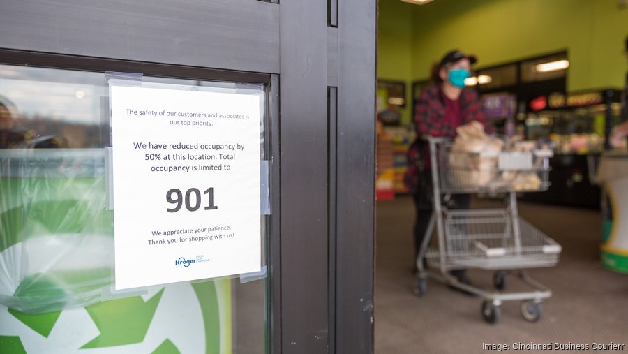 Kroger (NYSE KR) requires all employees wear face masks Cincinnati