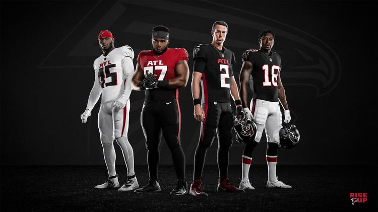 Atlanta Falcons unveil new jerseys early after Tuesday leak - Atlanta  Business Chronicle