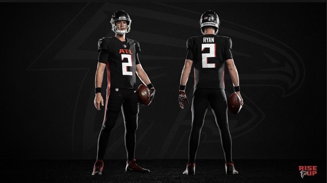 Atlanta Falcons unveil new jerseys early after Tuesday leak