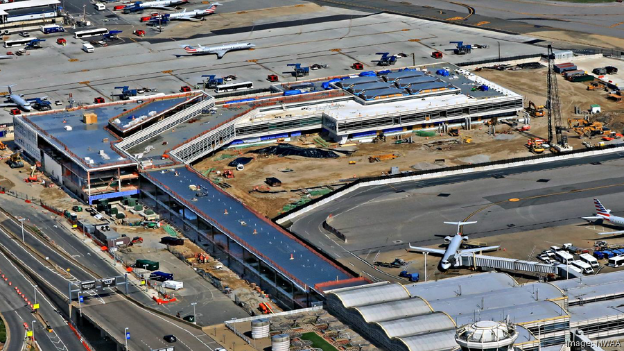 Reagan National Airport's new concourse remains on schedule