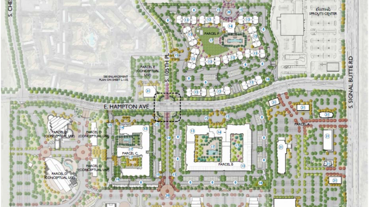 City Of Mesa Planning And Zoning Map 80-Acre Mixed-Use Development Proposed In Mesa - Phoenix Business Journal