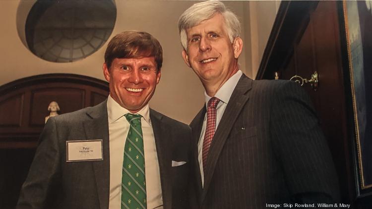 Pete Snyder, left, and Todd Stottlemyer — pictured at alma mater William & Mary — are raising money for the Virginia 30 Day Fund.