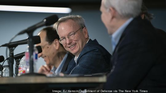 ERIC SCHMIDT GOOGLE PENTAGON