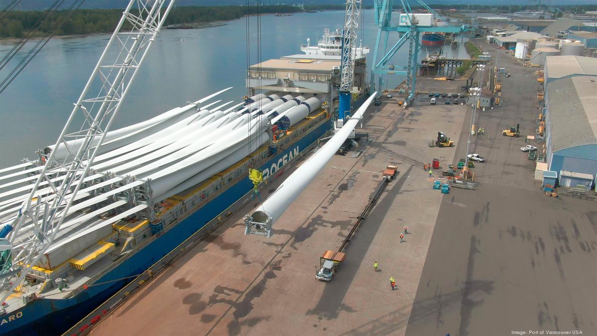 Port Of Vancouver USA Receives Longest Wind Turbine Blades Yet ...