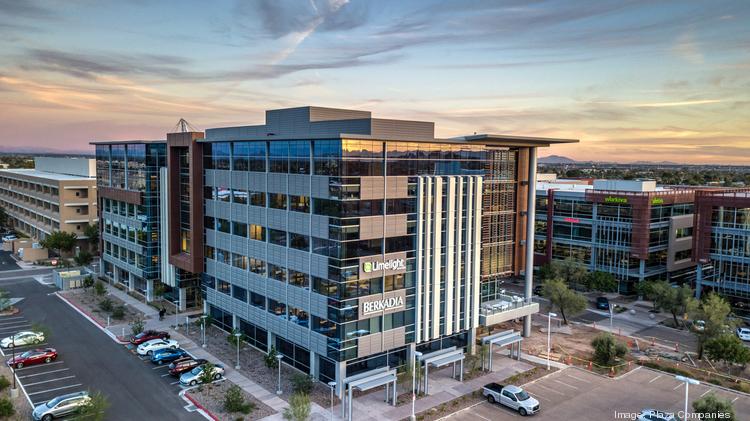 BHS Kinetic, a Singapore-based firm, has opened its first North American office at SkySong 1 in south Scottsdale. An aerial photo shows the SkySong 5 building.