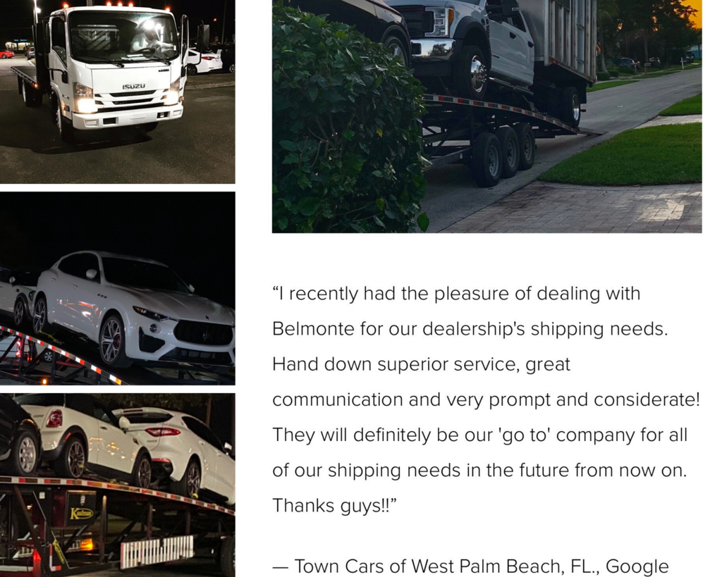 Belmonte Auto Transport LLC BizSpotlight Albany Business Review