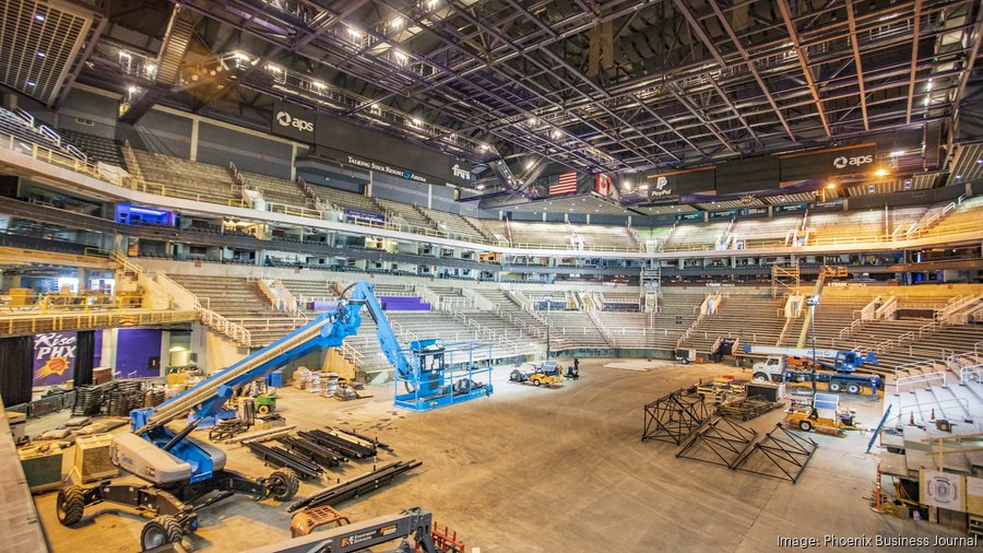 Phoenix Suns arena renovation project on schedule despite coronavirus