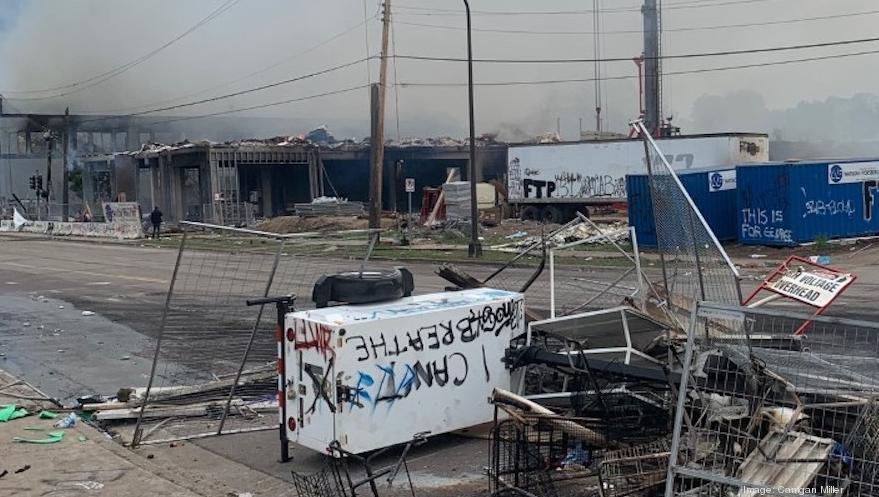 Fire destroys Minneapolis affordable housing project by Wellington ...