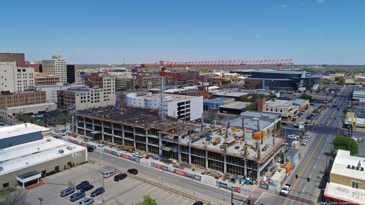 Photos Downtown Wichita construction projects have come a long way in