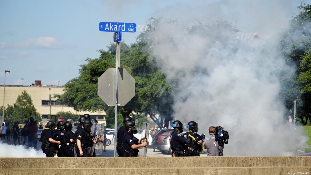 Dallas Police Arrest Dozens As More Businesses Damaged Saturday Night ...