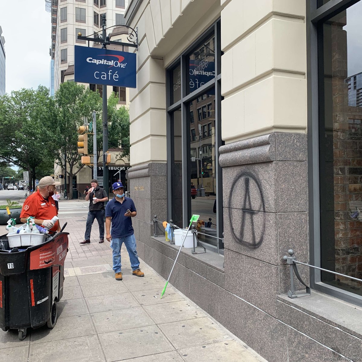 The Domain storefronts boarded up after reports of looting in Austin