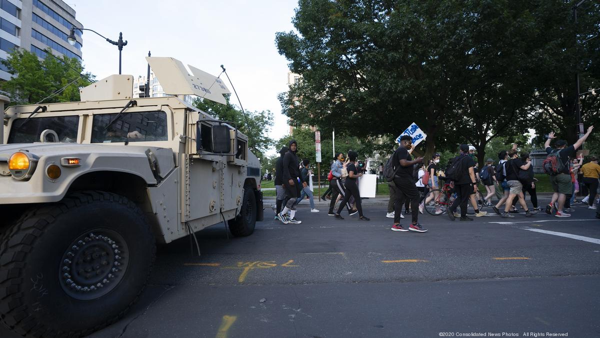 Helicopters, Heavy Police Presence Used To Disperse Protesters In D.C ...