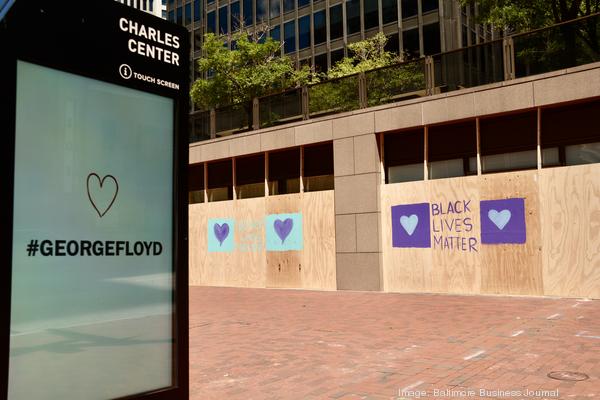 Black Lives Matter Messages Now Adorn Boarded Up Baltimore Storefronts Photos Baltimore Business Journal