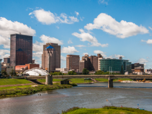 Downtown Dayton Skyline