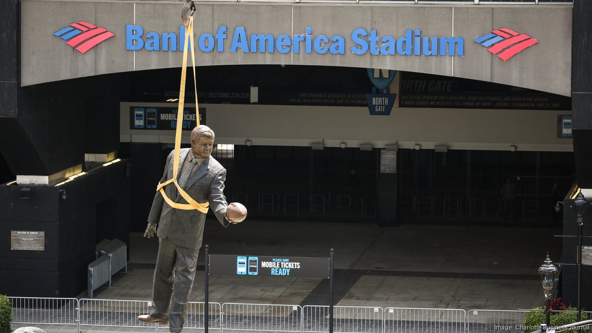 Jerry Richardson: Carolina Panthers remove statue of former team owner