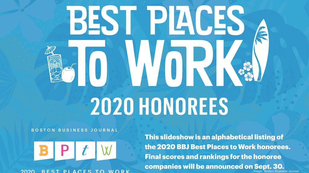 Best Places To Work In Boston 2021 BBJ releases the 2020 Best Places to Work   Boston Business Journal