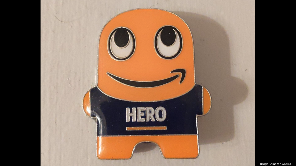 Amazon employee peccy pin *Mr Safe-T* 