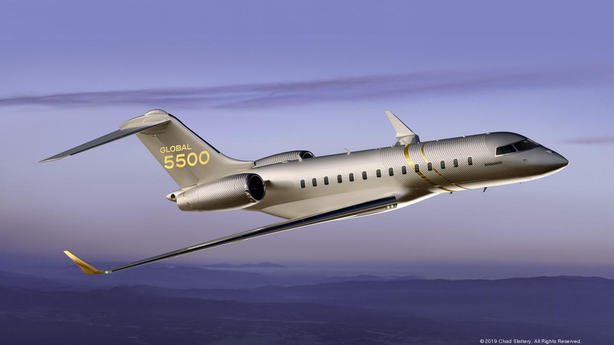 Bombardier Inc.'s Wichitaboosting Global 5500 business jet scores