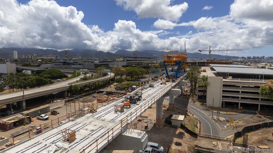 Construction continues on Honolulu rail: Slideshow - Pacific Business News