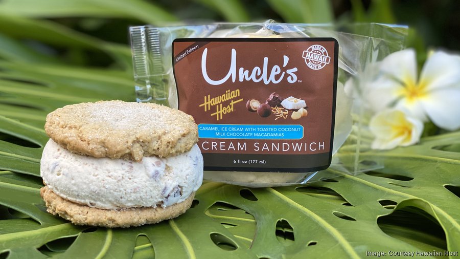 Hawaiian Host And Uncle S Ice Cream Combine Flavors In Partnership Pacific Business News