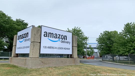 Amazon delivery station in Revere